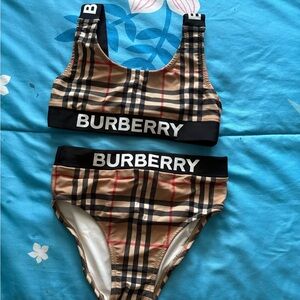 Burberry Plaid Bikini Set
